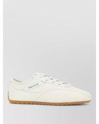 McQueen - Leather Boxe Sneakers Low Top Rubber Sole - Lyst