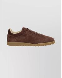 A.P.C. - Leather Low-Top Sneakers - Lyst