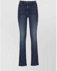 Mother - Denim Straight-Leg Jeans - Lyst