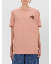Etro - Regular-Fit Cotton T-Shirt - Lyst