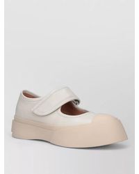 Marni - Leather Mary Jane Ballerina Flats - Lyst