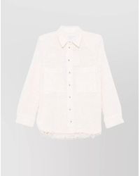 IRO - Cotton Tweed Shirt - Lyst