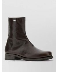 Our Legacy - Leather Camion Ankle Boots Round Toe - Lyst