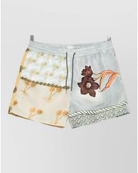 Paul Smith - Floral-Print Swim Shorts - Lyst