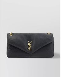 Saint Laurent - Calypso Medium Leather Shoulder Bag - Lyst