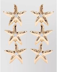 Self-Portrait - Sea Star Earrings - Lyst