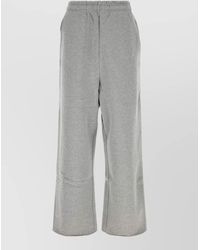 Entire studios - Cotton Wide-Leg Sweatpants - Lyst