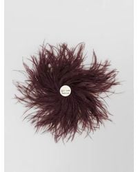 Gianluca Capannolo - Feather Hair Pin Statement Fashion Accessory - Lyst