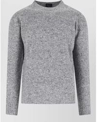 Drumohr - Cashmere Virgin Wool Crewneck Jumper - Lyst