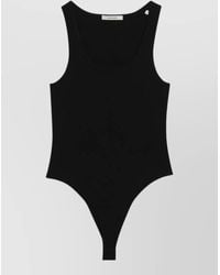 Entire studios - Viscose Jersey Bodysuit Sleeveless Scoop Neck - Lyst