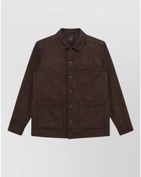 Xacus - Virgin Wool Shirt Jacket - Lyst