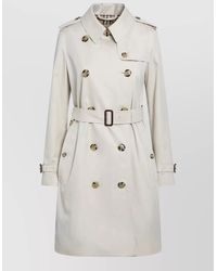 Burberry - Jacket Epaulettes Storm Flap Tailored Design - Lyst
