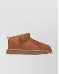 UGG - Low Heel Ankle Boots With Suede Upper - Lyst