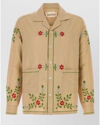BAZISZT - Curiosa Cotton Blend Shirt Jacket - Lyst