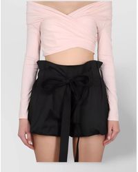 Philosophy - Cropped Blouse - Lyst