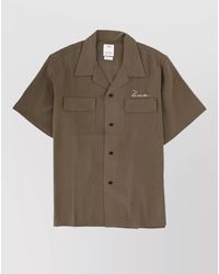 Visvim - Short-Sleeve Logo-Print Shirt - Lyst