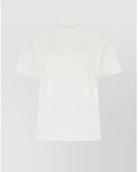 Alexander Wang - Ribbed Cotton Crew-Neck T-Shirt - Lyst