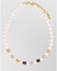 Moschino - Pearl Necklace - Lyst