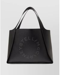 Stella McCartney - Logo Large Studded Tote Bag - Lyst