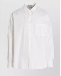 VTMNTS - Cotton Shirt - Lyst