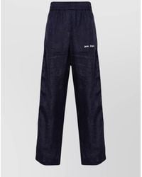 Palm Angels - Logo Track Pants Featuring Knitted Panels - Lyst