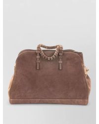 Casadei - Park Avenue Leather Shoulder Tote Bag - Lyst