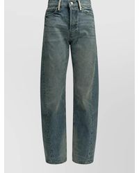 Alexander Wang - Wide-Leg Denim Jeans - Lyst