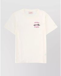 MC2 Saint Barth - Emilie Crew Neck Regular Fit T Shirt - Lyst