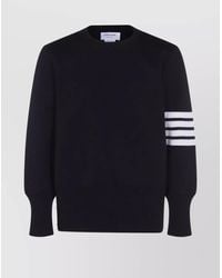 Thom Browne - Virgin Wool Crewneck Jumper - Lyst
