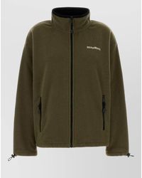 Miu Miu - Pile Jacket High Collar Two Pockets - Lyst