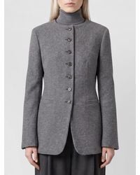 Max Mara - Dark Crew Neck Falla Jacket - Lyst