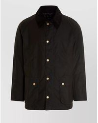 Barbour - Jacket With Front Pockets And Long Sleeves - Lyst