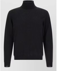 Zanone - Turtleneck Long Sleeve Casual Winter Top - Lyst