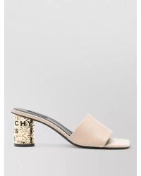 Givenchy - Tape Heeled Leather Mules - Lyst