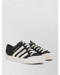 Y-3 - Canvas Low-Top Lace-Up Sneakers - Lyst