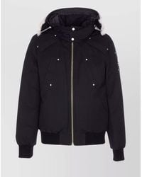 Moose Knuckles - Down Hooded Bomber Jacket - Lyst