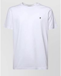Dondup - Cotton Crew Neck Short Sleeve Top - Lyst