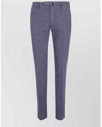 Incotex - Regular Chino Trousers Belt Loops Side Pockets - Lyst