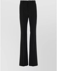 Balenciaga - Pinstriped Straight Leg Trousers - Lyst