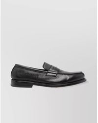 Premiata - Leather Penny Loafers - Lyst