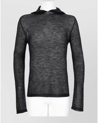 Rick Owens - Cashmere Hooded Lightweight Jacket - Lyst