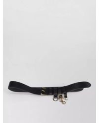 Miu Miu - Leather Belt Tone Hardware Adjustable Strap - Lyst