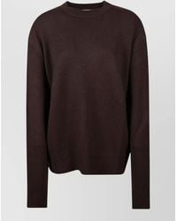 Frankie Shop - Rafaela Wool Sweater Crew Neck Shoulders - Lyst