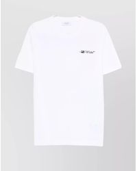 Off-White c/o Virgil Abloh - Ink Arrow Cotton T-Shirt - Lyst