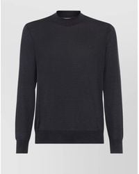 Brunello Cucinelli - Solid Sweater - Lyst