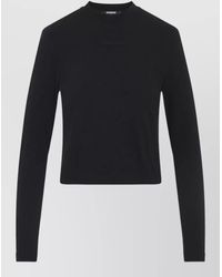 Jacquemus - Cotton Long-Sleeve T-Shirt - Lyst