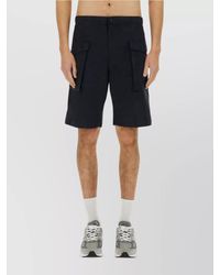 Aspesi - Bermuda Shorts With Elastic Waistband And Pockets - Lyst