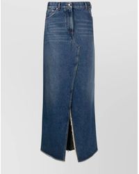 DARKPARK - Denim Mid-Rise Maxi Skirt - Lyst