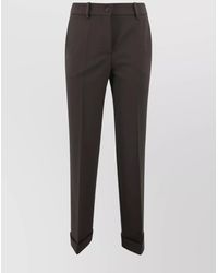P.A.R.O.S.H. - Trousers With Back And Side Pockets - Lyst