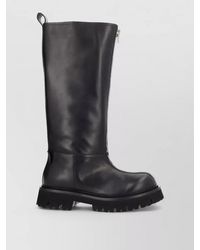 Moschino - Zip Leather Boots - Lyst